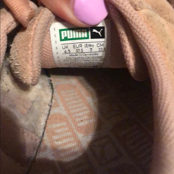 Chunky suede Pumas - Picture 8 of 8